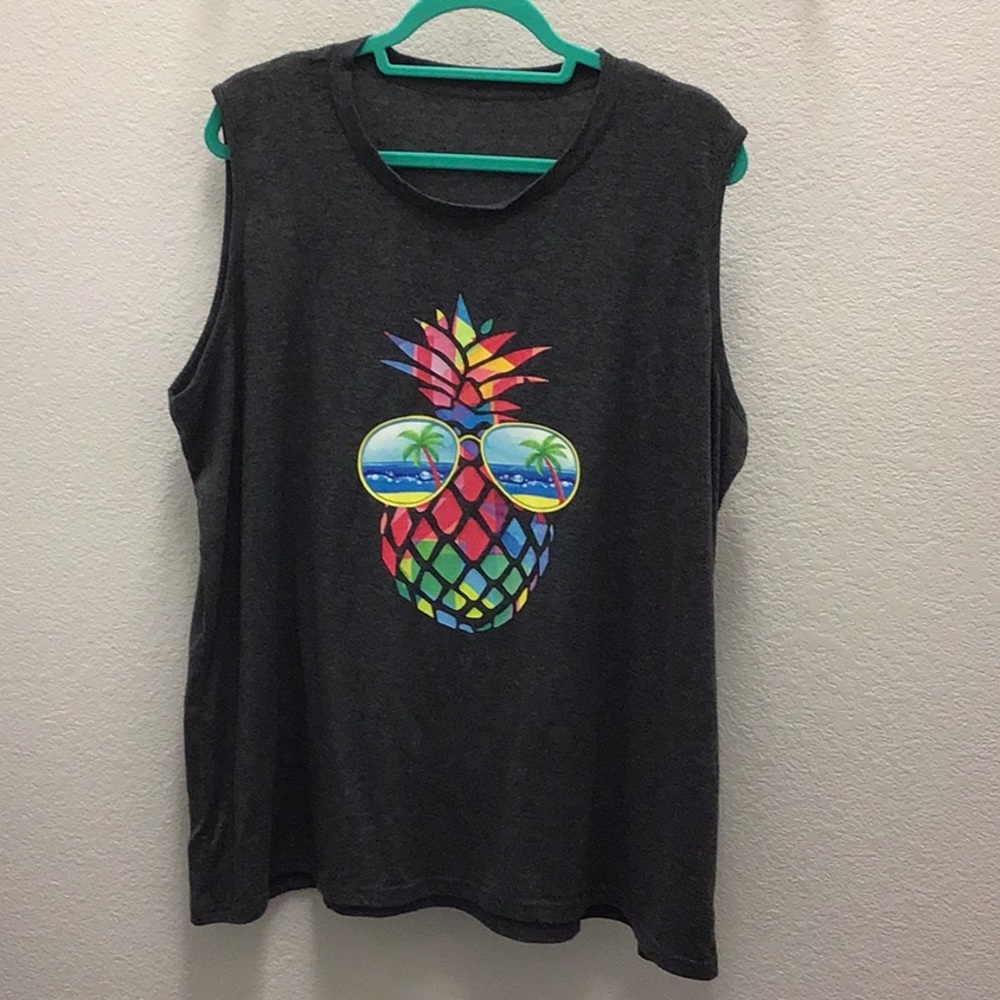 Fun sleeveless tank
